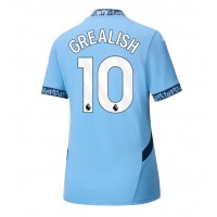 Dres Manchester City Jack Grealish #10 Domáci pre Ženy 2024-25 Krátky Rukáv